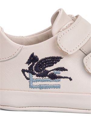 sneakers in pelle bianco ETRO KIDS | GV0516Z2132105BL